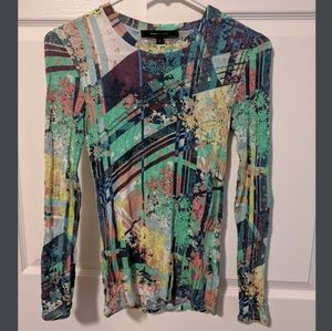 BCBGMaxAzria Agda Fitted Top